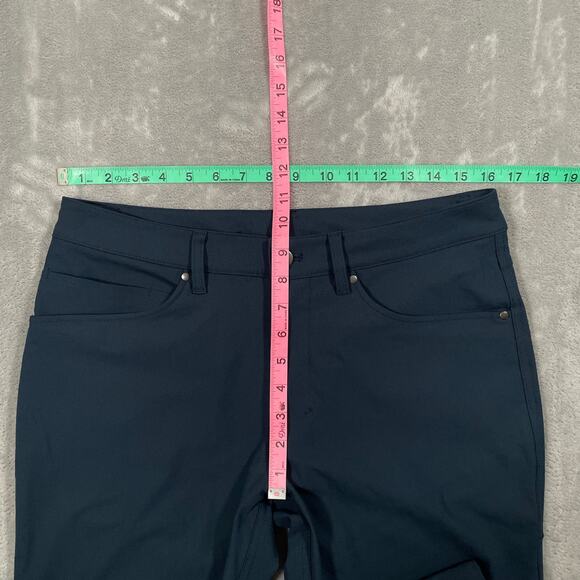 Lululemon Pants 31 Blue ABC Classic Warpstreme Commuter Stretch Performance - Picture 7 of 9